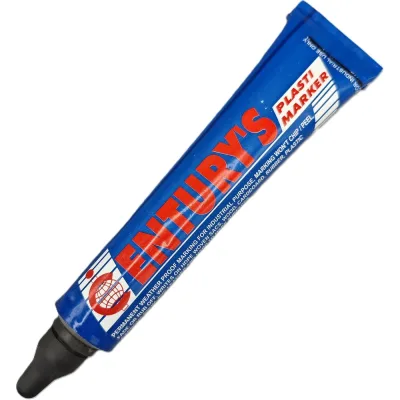 Маркер-краска в металлической тубе Century Markers Century Tube Plastic Marker, 3,0 мм, упаковка 10 шт, черный CM99011-10