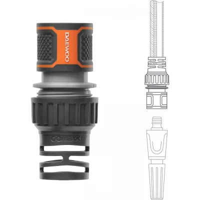 Коннектор для шланга (5/8”-3/4”; 15-19 мм) DAEWOO DWC 2019