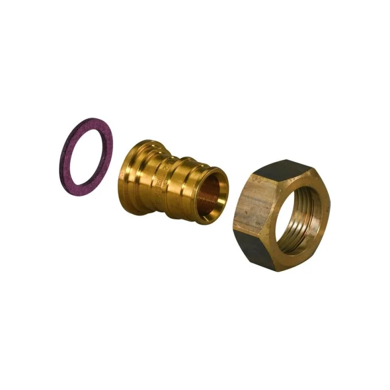 Штуцер с накидной гайкой UPONOR Q&E 20-G1/2"НГ '60Ф UP 1023015