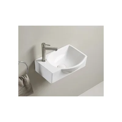 Раковина Gid N9276R подвесная, белая 40.5x28x14 61130R