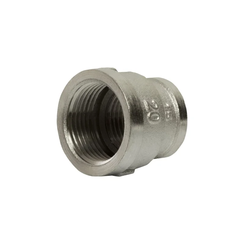 Переходная муфта VRT 3/4"-1/2", внутренняя/внутренняя, никель 1908-002015 503038