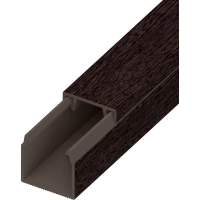 Кабель-канал AGIS ПВХ 12x12 мм Венге 3 D 60.05.12.12.200