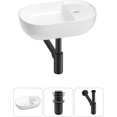 Мини-раковина для ванной комнаты или туалета Wellsee WC Area в наборе 3 в 1 20212098R