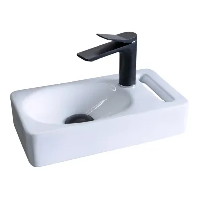 Раковина Gid N9262 подвесная белая 40x22x9 61124