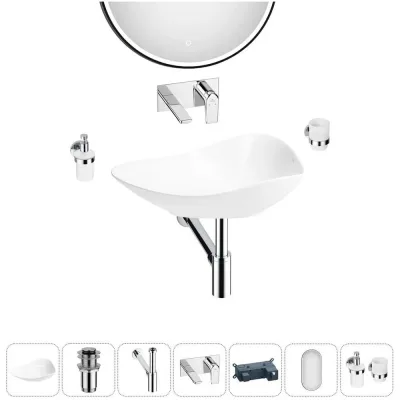 Набор Wellsee 6 в 1 Nexus Flex накладная раковина 60x42 см 20218647R