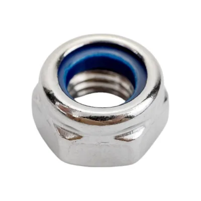Гайка со стопорным кольцом BlackWeld М6, цинк, DIN 985 (1000) 144503
