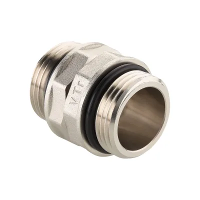 Фитинг коллекторный Valtec сдвоенный ниппель 1 1/2x1 1/2 VT.0606.NC.08