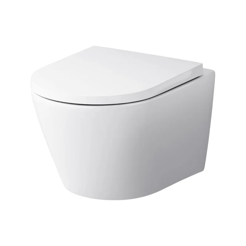 Подвесной унитаз AM.PM Sense FlashClean с сиденьем микролифт C741701SC