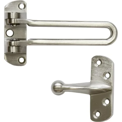 Блокиратор открывания двери Doorlock DL CH01/108/SN матовый никель, открывание внутрь 74422