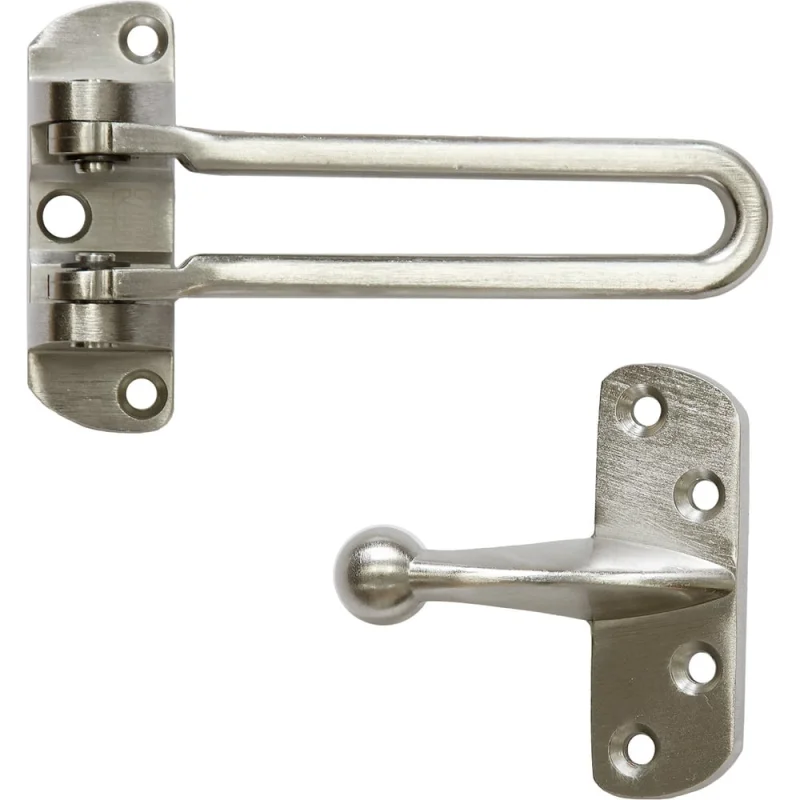 Блокиратор открывания двери Doorlock DL CH01/108/SN матовый никель, открывание внутрь 74422
