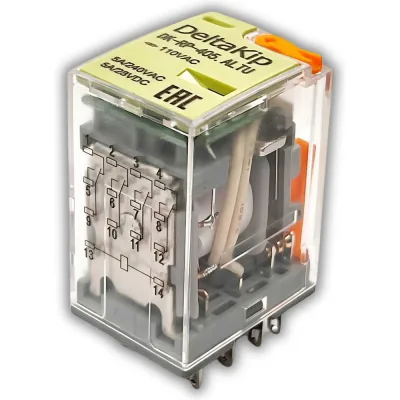 Промежуточное реле DELTAKIP DK-RP (405.ALTU, 4 конт., 110V AC) DK-K0000001.1