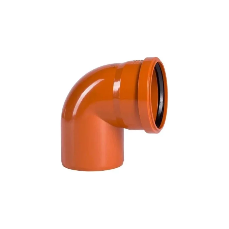 Отвод AQUAVIVA НПВХ 160x90 кирп. AQVD102160 55002