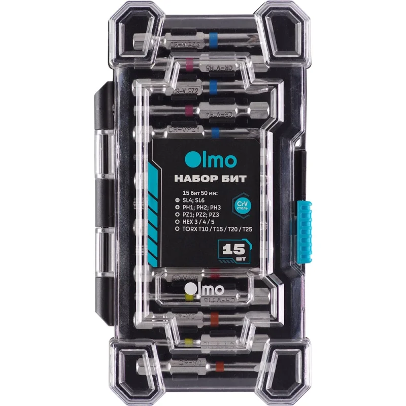 Набор бит OLMO 346794 CRV (15 шт) ЭК000146794