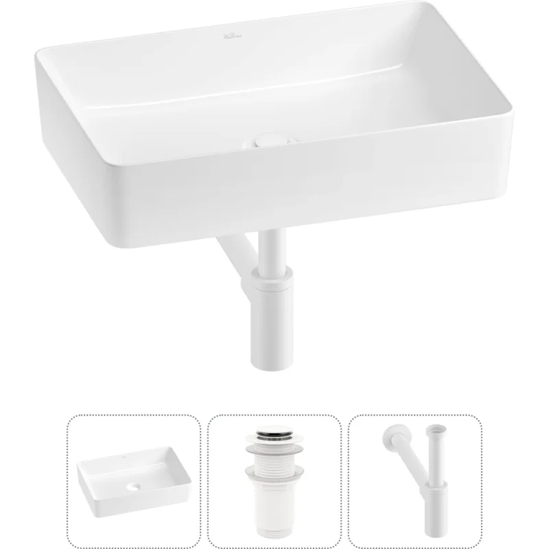 Акционный набор Wellsee 3 в FreeDom 2.0 накладная раковина 50x34 см 20214446R