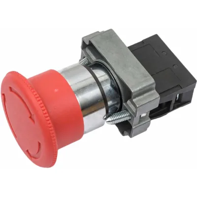 Кнопка ANDELI XB2-BS542 Грибок аварийная с фиксацией поворотная красный ADL10-043