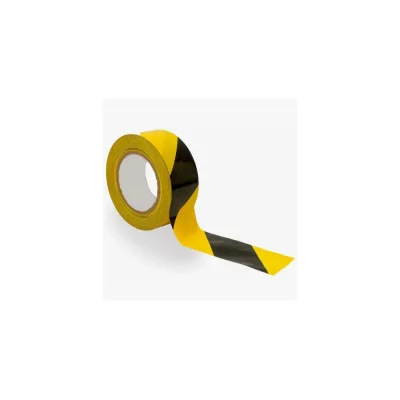 Разметочная клейкая лента Brandtape черно-желтая 50мм_33м 4631178853837