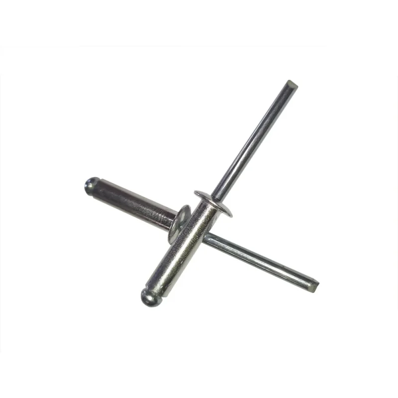 Вытяжная заклепка ZAMETAL 4,8x8 нержавеющ. сталь, DIN 7337, A2, уп. 500 шт. ZA519726