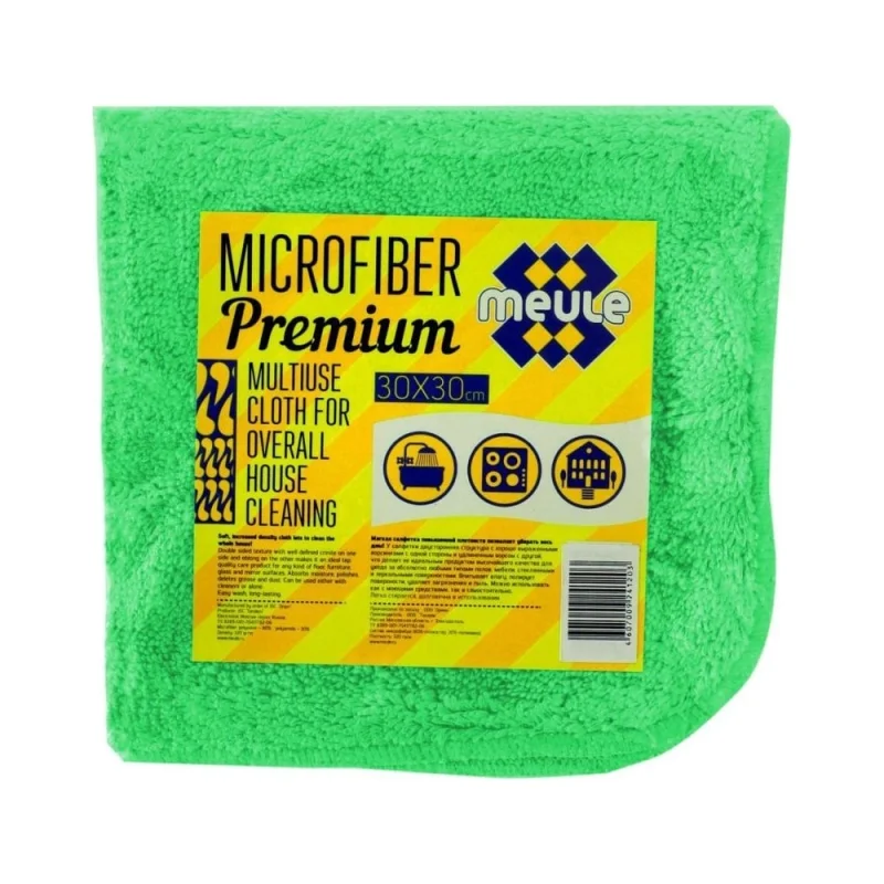 Салфетка из микрофибры Meule PREMIUM 30x30 см УТ-00000188