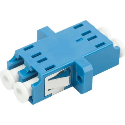 Оптический проходной адаптер DATAREX LC-LC OS2 дуплекс duplex синий DR-541102