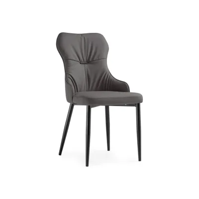 Стул Woodville Neli gray, black 15215
