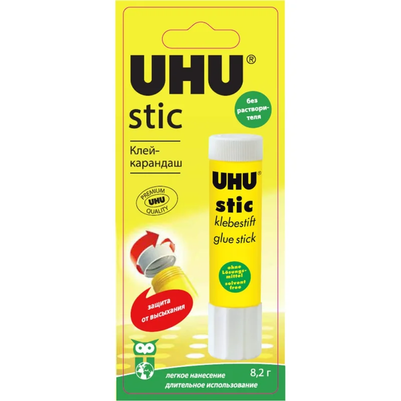 Клей-карандаш UHU 8,2 гр. 1 шт. 60/1-B