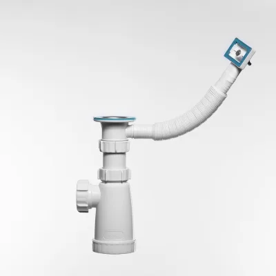 Сифон Инкопласт И 1 1/2х40 для моек с переливом BS 2200 В00В0020938
