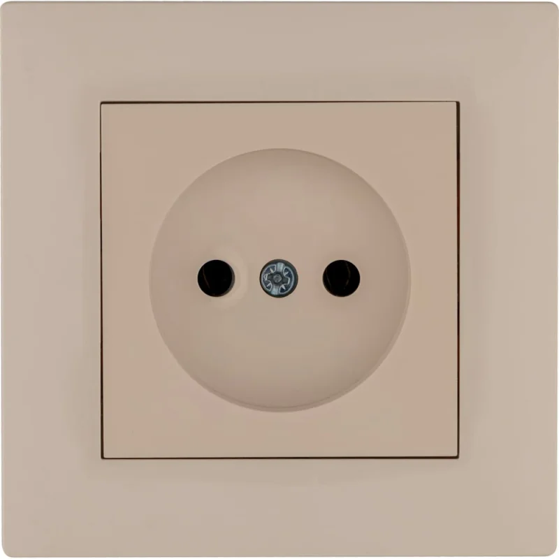 Розетка MAKEL б/з СП KAREA RIZZ 16А IP20 крем. 88010022