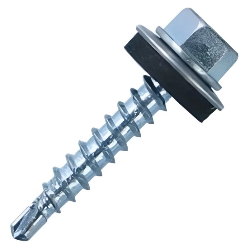 Саморез кровельный МЕТАЛЛСЕРВИС 4,8x29 оцинкованный, по дереву 300 шт., ведро МС 1246578