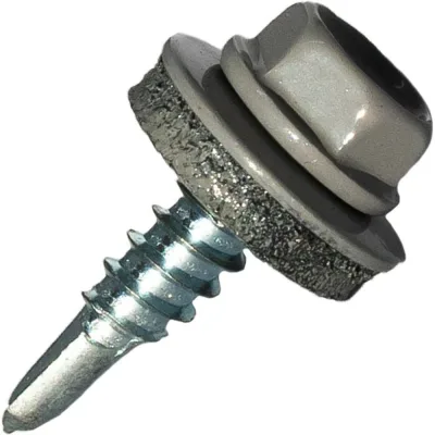 Саморез кровельный по дереву HARDWEX ТМ HWX2-W-P5-4.8x19 мм, св.№1, RUSPERT, RAL 7004, 250 5190024093159