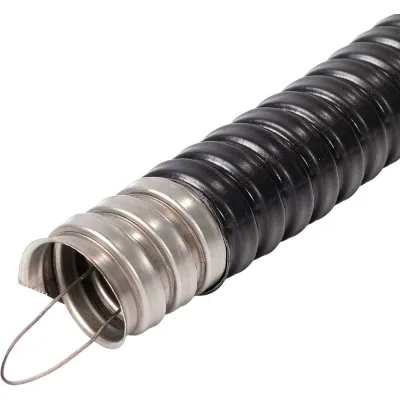 Металлорукав из нержавеющей стали FORTISFLEX мрпинг inox 16 с протяжкой 87702