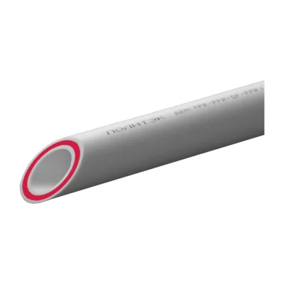 Труба ПОЛИТЭК PPRC PN 25 ф32x5,4 (2 м) армир.стекл. (БЕЛЫЕ) 9125032054/2
