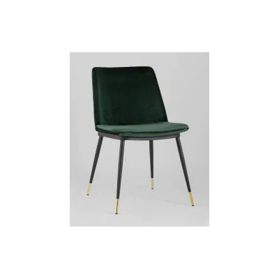Стул для кухни обеденный Стул Груп Мелисса, велюр, зеленый FDC8028 GREEN FUT-73