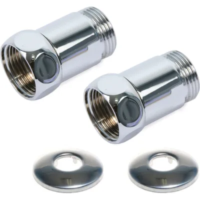 Соед.прям. SG г/ш 1"х1/2" для п/с хром, 2шт/кор, 731SCH1004 SG731SCH1004