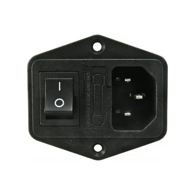 Разъем питания Pro Legend AC-014, с выключателем PL2377