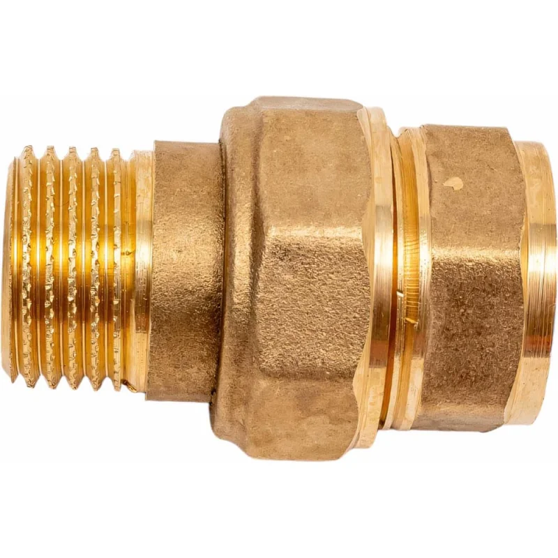 Сгон разъемный (американка) LD PRIDE DN15 (1/2") ВР/НР латунь с биркой LD.65.530.15