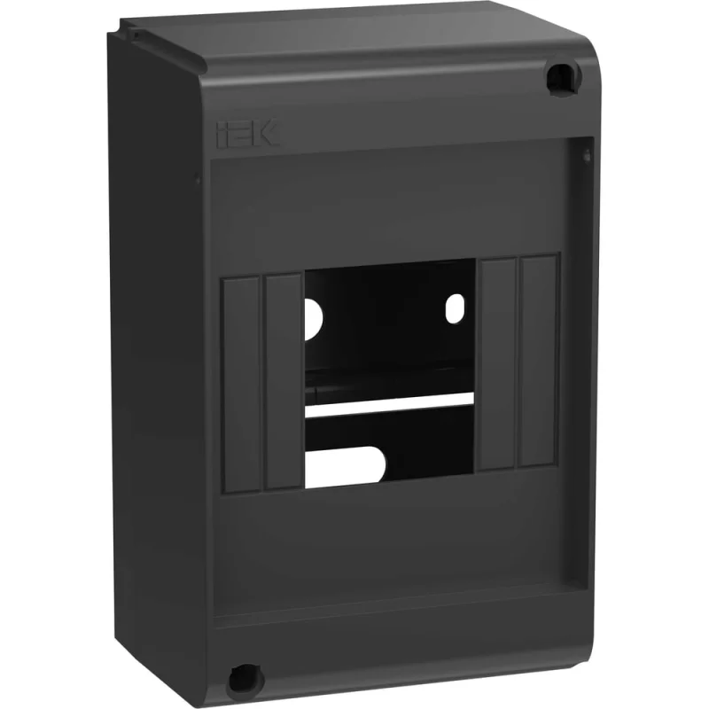 Корпус пластиковый IEK UNION Mini КМПн-4 IP20 без двери черный UIM-KP71-N-04-20-K02