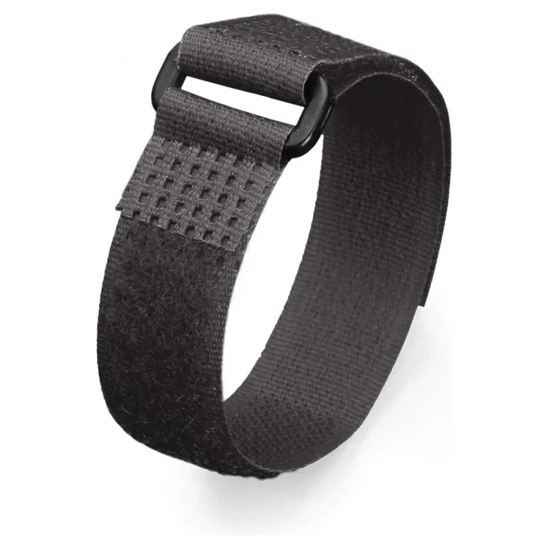 Стяжки велькро FORTISFLEX КСВ-П 20х300 черные 75039