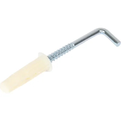 Крюк-шуруп ЕВРОПАРТНЕР L- обр. Zn d4,9хL50 в компл. c дюбелем MULTI 8x32 4шт. MP 309 17