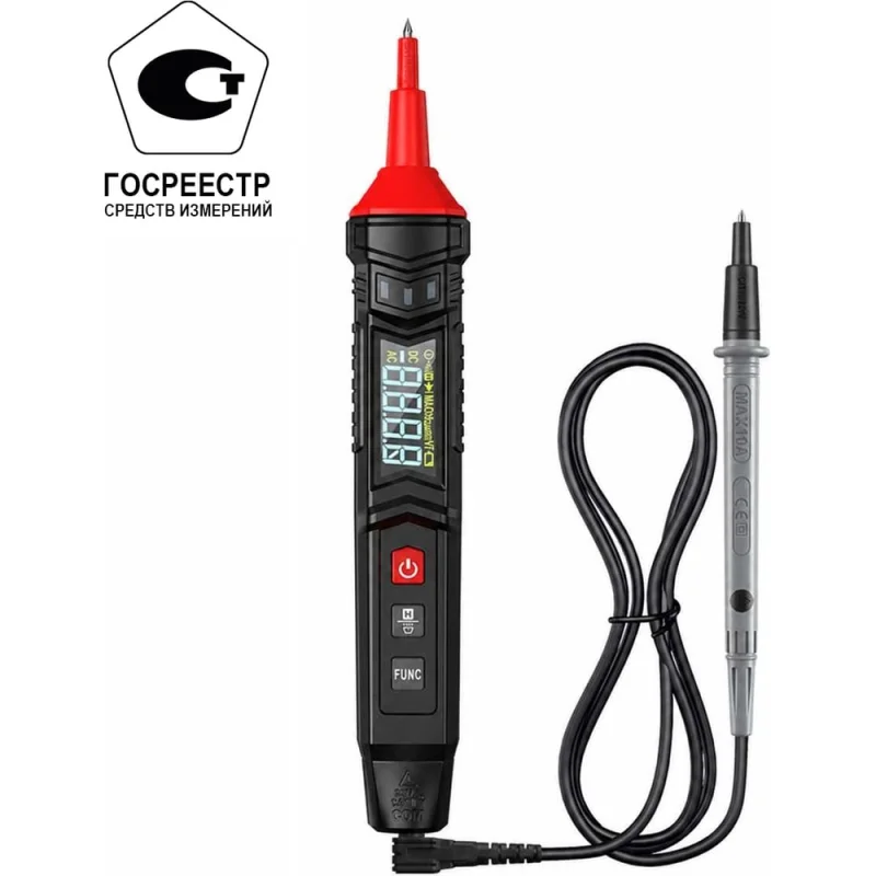 Портативный цифровой смарт мультиметр-ручка iCarTool CATIII 600 V, TrueRMS IC-M111