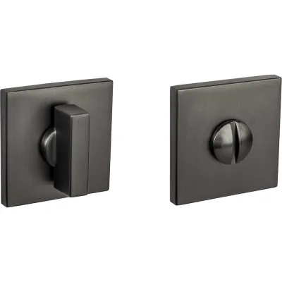 Завертка к ручкам Ренц матовый черный никель INBK 03 slim MBN