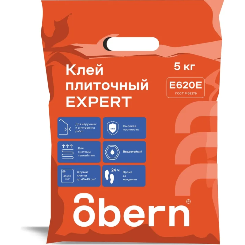 ΠΠ»Π΅ΠΉ Π΄Π»Ρ ΠΏΠ»ΠΈΡΠΊΠΈ Obern EXPERT 5 ΠΊΠ³ 24080