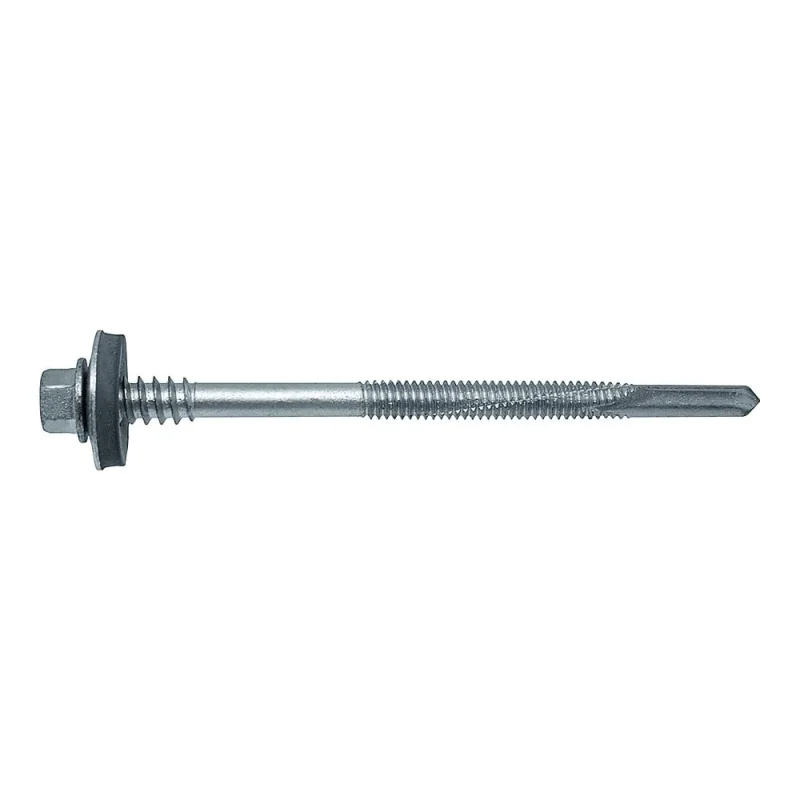 Винт для сэндвич-панелей Fasty sd12 sp 5.5x160 мм, Magnisilver 1000h, 100 шт. P155161AM
