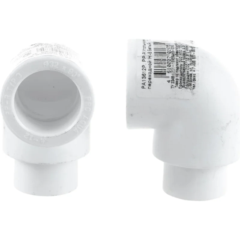 ΠΠ΅ΡΠ΅Ρ
ΠΎΠ΄Π½ΠΎΠΉ ΡΠ³ΠΎΠ»ΡΠ½ΠΈΠΊ PRO AQUA PP-R 90 Π³ΡΠ°Π΄ΡΡΠΎΠ² Π-Π Π±Π΅Π»ΡΠΉ, 32 ΠΌΠΌ PA13612Pb