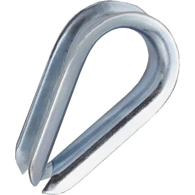 Коуш ARNO INDUSTRIES 3 мм 50 шт DIN 6899 A2-70 нержавеющая сталь для защиты троса от перетирания A4B700300092007 A4B700300092007-50