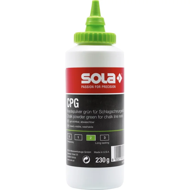 Порошок меловый SOLA зеленый 230 г CPG 230 66153101