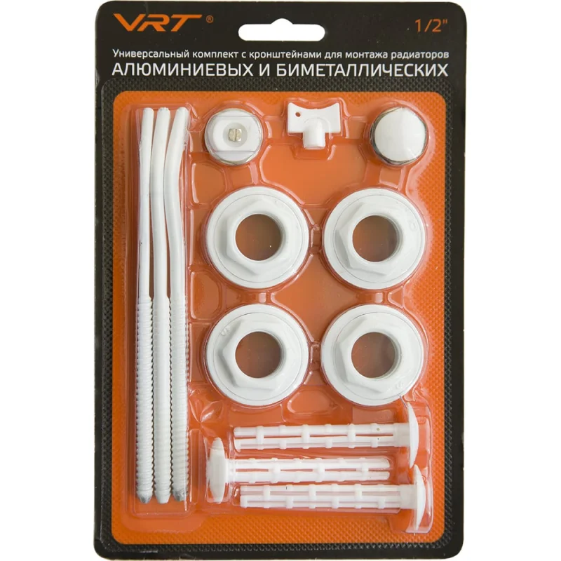 ΠΠΎΠΌΠΏΠ»Π΅ΠΊΡ Π΄Π»Ρ ΡΠ°Π΄ΠΈΠ°ΡΠΎΡΠ° VRT 1/2'' Ρ ΡΡΠ΅ΠΌΡ ΠΊΡΠΎΠ½ΡΡΠ΅ΠΉΠ½Π°ΠΌΠΈ 554161