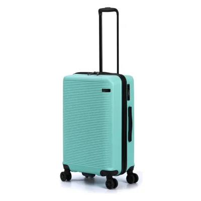 Чемодан Torber Caspian, светло-зеленый, ABS-пластик, 49x29x78 см, 96 л T2055L-Green