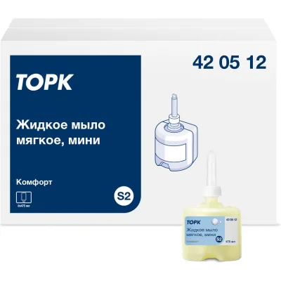 Жидкое мыло мягкое мини TORK Tellus () Advanced арт., 0,475 л., S2, для рук 25527 420512
