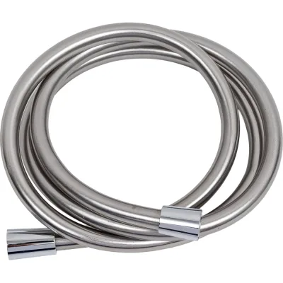 Шланг для душа ARCO DA VELLA ПРЕМИУМ ПВХ 175 см имп./имп., гайка длинная 360, DARK GREY 13170