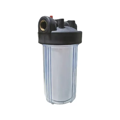 Колба Victoria Big Blue 1x10 прозрачная с латунной резьбой (картридж+кронштейн+ключ) 35-031